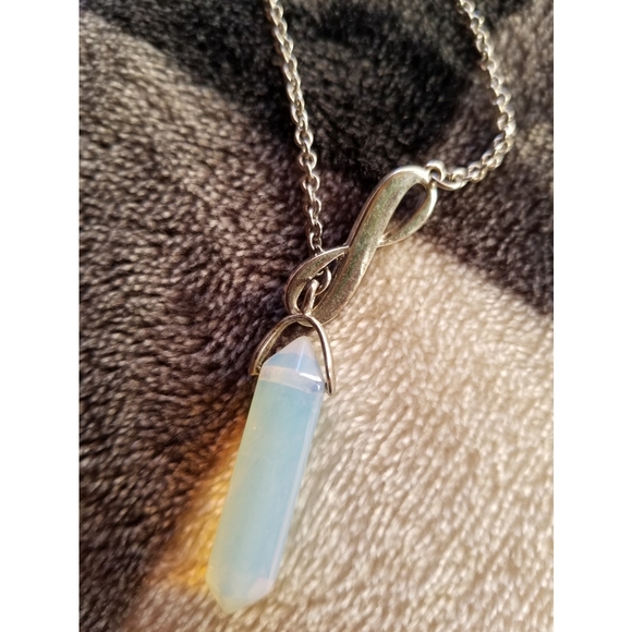 Crystal Infinity Necklace - Picture 3 of 3